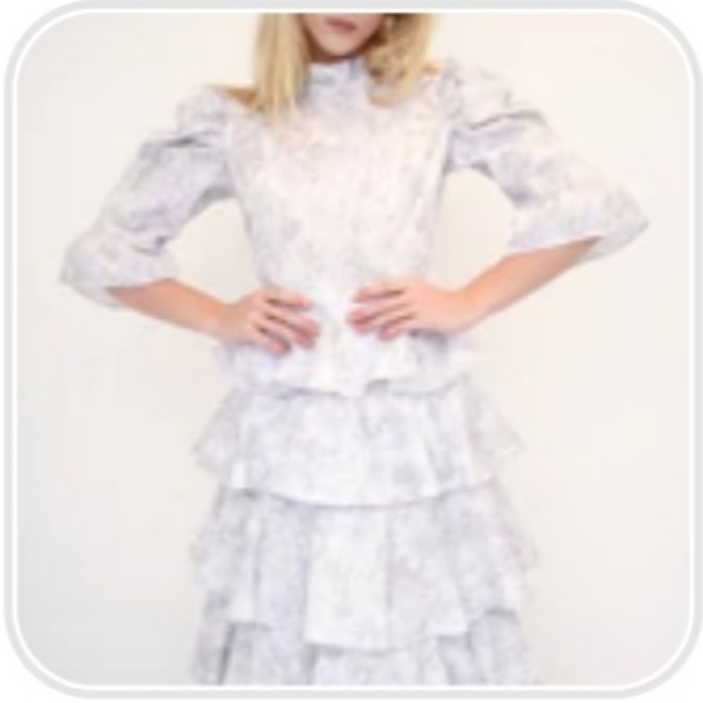 *RARE* NWT BATSHEVA Spring Confection Dress 8